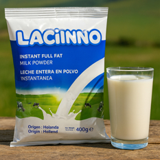 Leche entera en polvo instantánea Lacinno (400 g / 14.11 oz) - Miniatura 5