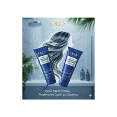 Set de champú y acondicionador con queratina brasileña Ocgy Professional - Miniatura 5