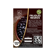 Frijoles negros Calderón (1.36 kg / 3 lb) - Miniatura 2