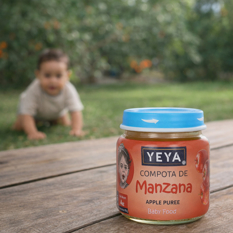 Compota de manzana YEYA (113 g / 4 oz) - Miniatura 5
