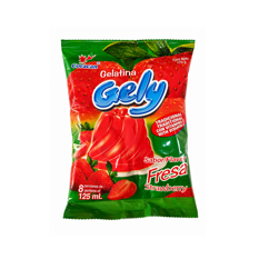 Gelatina sabor fresa Gely (170 g / 6 oz) - Miniatura 5