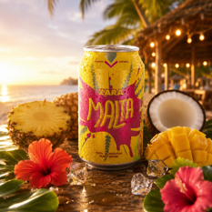 Bebida de malta sin alcohol Kara (12 x 330 ml) - Miniatura 3