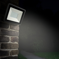 Lámpara LED color negro de 50 W Desmatt - Miniatura 3