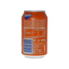 Refresco gaseado de naranja Fanta (330 ml) - Miniatura 3