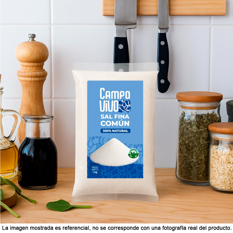 Sal fina común Campo Vivo (1 kg / 2.2 lb) - Miniatura 5