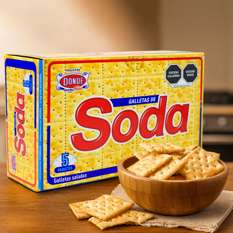 Galletas de soda Dondé (3 x 800 g / 1.76 lb) - Miniatura 5