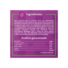 Comida para gatos adultos soufflé de atún y sardina Whiskas (85 g / 2.99 oz) - Miniatura 4