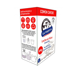 Leche en polvo amarilla La Vaquita (1 kg / 2.2 lb) - Miniatura 3