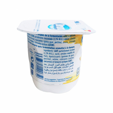 Yogurt pasteurizado sabor a plátano Bruna (8 x 125 g / 4.41 oz) - Miniatura 3