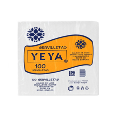 Servilletas YEYA (5 x 100 U) - Miniatura 2