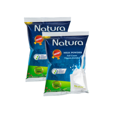 Leche entera en polvo instantánea enriquecida con vitaminas Natura
