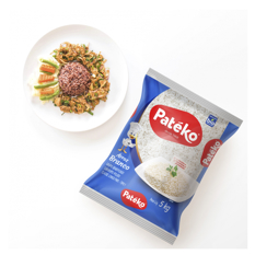 Arroz blanco de grano largo Patéko (5 kg / 11 lb) - Miniatura 5