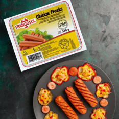 Salchichas de pollo Frangosul (6 x 340 g / 12 oz) - Miniatura 5