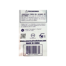 Detergente en polvo de cuidado extra para ropa aroma a violetas America Fresh (5 kg / 11 lb) - Miniatura 4