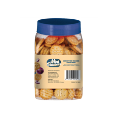 Galleticas saladas sabor crema de hierbas y cebolla YEYA (3 x  227 g ) - Miniatura 2
