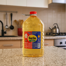Aceite puro de soya Sarita (5 L) - Miniatura 5
