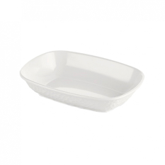 Plato rectangular color blanco crema Kulsan - Miniatura 4