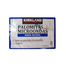 Palomitas de maíz sabor natural para microondas Kirkland (93.5 g / 3.29 oz) - Miniatura 2