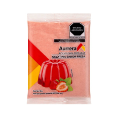 Gelatina de fresa Aurrera (120 g / 4.2 oz) - Miniatura 5
