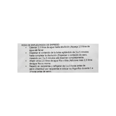 Gelatina sabor fresa Promolac (1 kg / 2.2 lb) - Miniatura 3