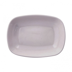 Plato rectangular color blanco crema Kulsan - Miniatura 5