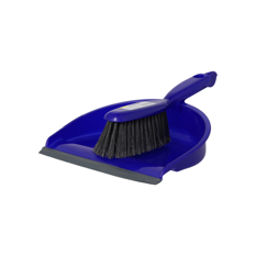 Juego de recogedor y cepillo color azúl Cm Professional - Miniatura 7