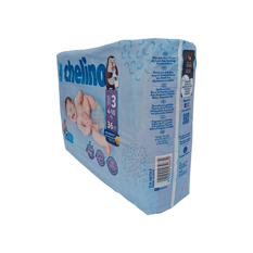 Pañales desechables para bebé Talla 3 de 4-10 kg Chelino (36 U) - Miniatura 2