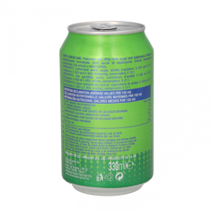 Refresco gaseado de limón y lima Santa (24 x 330 ml) - Miniatura 3