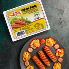 Salchichas de pollo Frangosul (4 x 340 g / 12 oz) - Miniatura 5