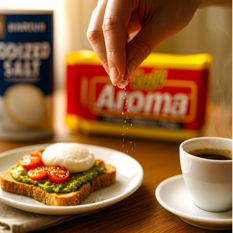 Café espresso premium Aroma + Sal yodada Marcum - Miniatura 4