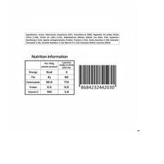 Refresco instantáneo sabor coco Vivi Fresh Erdem (10 g) - Miniatura 3