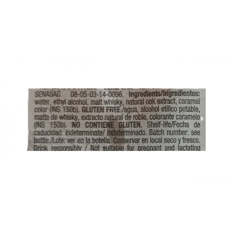 Whisky línea especial etiqueta dorada Chanceler (200 ml) - Miniatura 3