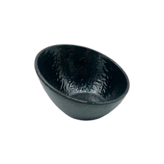 Cuenco pequeño con borde de cascada color negro Kulsan - Miniatura 4