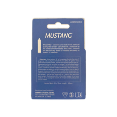Condón de látex lubricado Mustang (3 U) - Miniatura 4