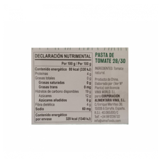 Pasta de tomate Vima Foods (400 g / 14 oz) - Miniatura 7
