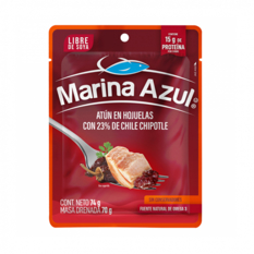 Atún en hojuelas con 23% de chile chipotle Marina Azul (74 g / 2.61 oz) - Miniatura 2