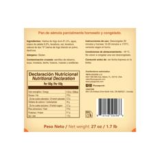 Pan suave de patata congelado YEYA (771 g / 1.7 lb) - Miniatura 2