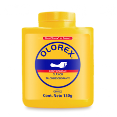 Talco clásico para los pies Olorex (130 g / 4.58 oz) - Miniatura 2