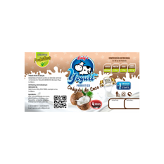 Yogurt probiótico Coágulo de Coco Lialy's (4 L) - Miniatura 2