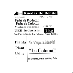 Pescado bonito en ruedas La Coloma (1 kg / 2.2 lb) - Miniatura 3