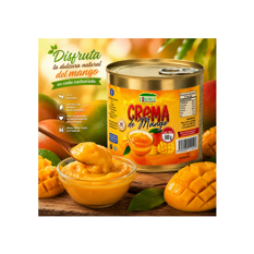 Crema de mango El Roble (4 x 500 g / 1.10 lb) - Miniatura 3