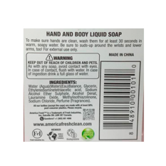Jabón líquido de rosas para manos América Fresh (300 ml / 10.10 oz) - Miniatura 3