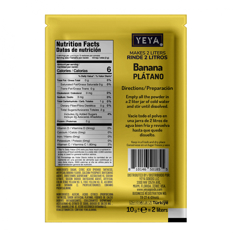 Refresco instantáneo sabor plátano YEYA (10 x 10 g) - Miniatura 2