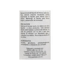 Líquido para frenos LF-4 DOT-4 Super Lube (300 ml) - Miniatura 8