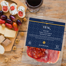 Trío de tapas con jamón serrano, chorizo y salame YEYA (142 g / 5 oz) - Miniatura 3