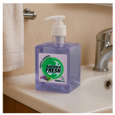 Jabón líquido lavanda para manos América Fresh (300 ml / 10.10 oz) - Miniatura 4