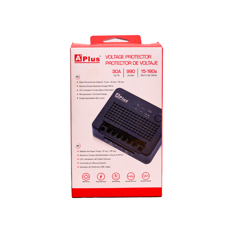 Protector de voltaje 220 V 30 A color negro APlus Plus Guard - Miniatura 3