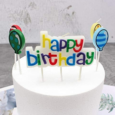 Juego de 5 velas de cumpleaños - Miniatura 3