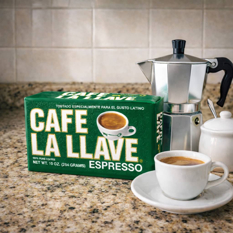 Café molido fino espresso La Llave (4 x 284 g / 10 oz) - Miniatura 4
