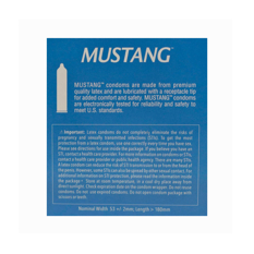 Condón de látex lubricado Mustang (3 U) - Miniatura 8
